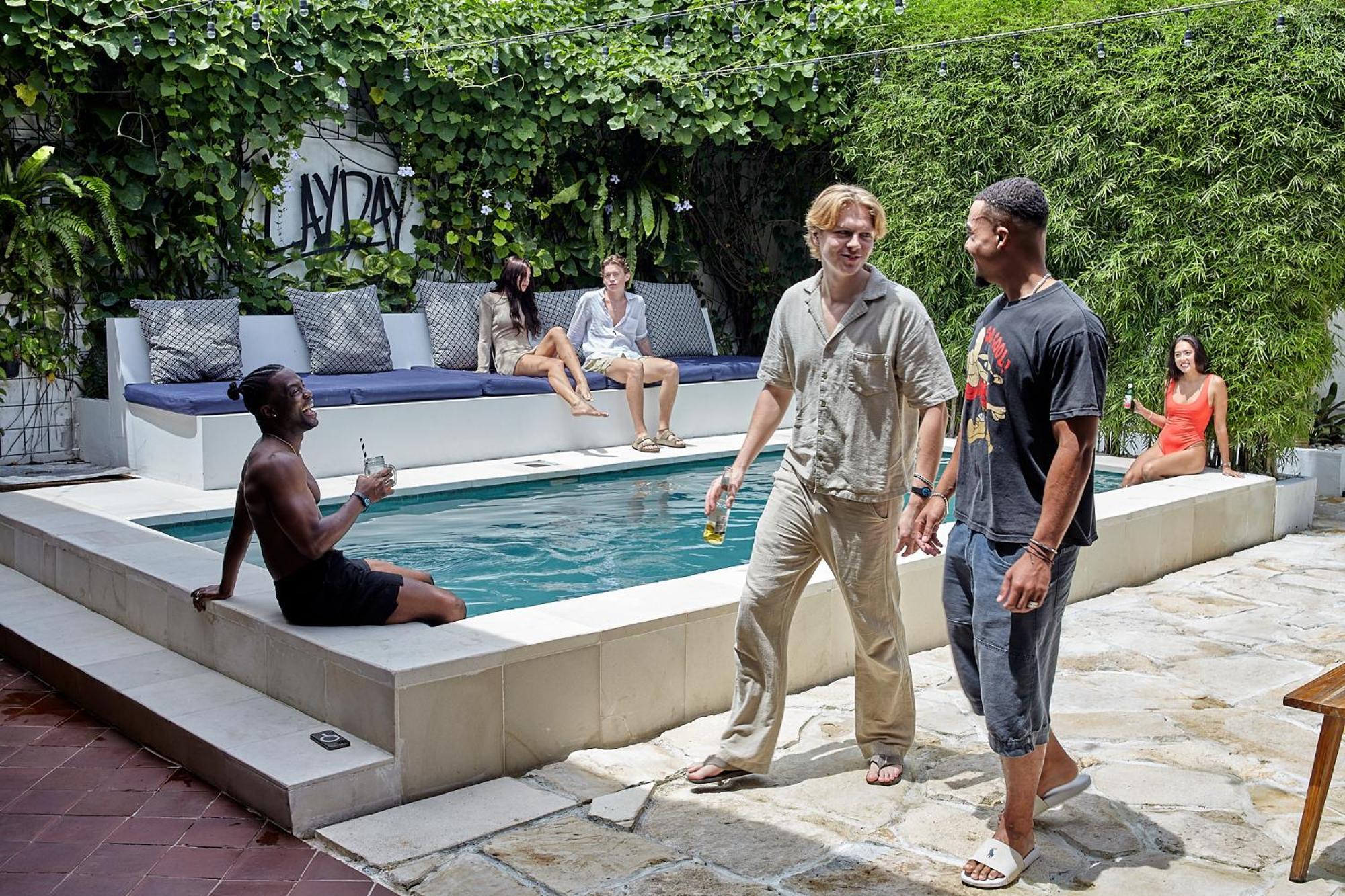 Lay Day Hostel Canggu Exterior foto